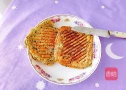 黑芝麻芋头煎饼的做法图解13