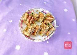 黑芝麻芋头煎饼的做法图解15