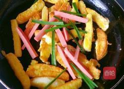 煎馒头条的做法图解6