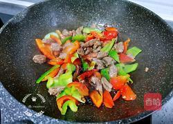 彩椒炒牛肉的做法图解7