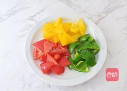 彩椒炒牛肉的做法图解4