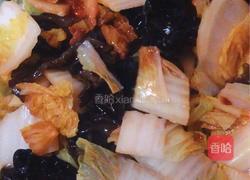 白菜木耳炒肉的做法图解7