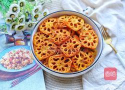 酥到掉渣的炸藕片的做法图解9