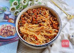 香菇肉酱面的做法图解15