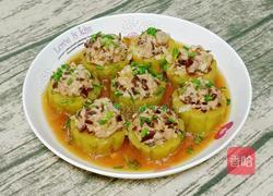 猪肉木耳酿苦瓜的做法图解13