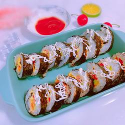 紫菜包饭（肉松）的做法[图]