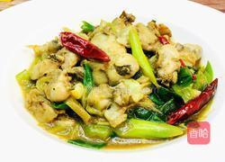 葱爆牡蛎的做法图解7