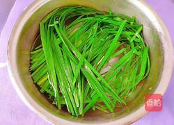 韭菜煎鸡蛋的做法图解3