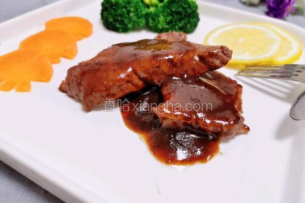 黑胡椒小牛排（家常版）