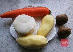 饺子皮土豆饼的做法图解1