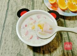 奶香水果燕麦粥 (宝宝辅食）的做法图解10