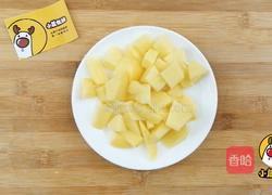 10个月宝贝生鲜鲜虾土豆条，富含虾青素！美味易消化，小鹿优鲜的做法图解1