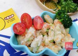 10个月宝贝生鲜鲜虾土豆条，富含虾青素！美味易消化，小鹿优鲜的做法图解11