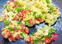 双椒炒蛋 的做法图解9