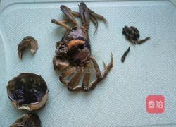 酒酿焖蟹的做法图解3