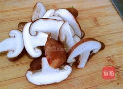 蒜蓉香菇炒茼蒿的做法图解2