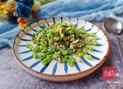肉丁炒豇豆的做法图解12