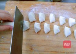 茼蒿梗蘑菇猪肉馅饺子的做法图解15