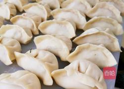 茼蒿梗蘑菇猪肉馅饺子的做法图解19