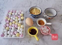 蛋花酒酿汤圆的做法图解1