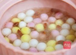 蛋花酒酿汤圆的做法图解6