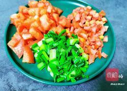 菠菜汁疙瘩汤的做法图解3