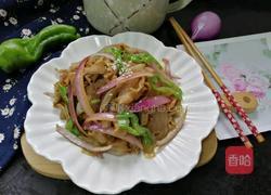洋葱炒鸡肠的做法图解8
