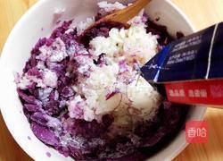 紫薯大米夹心面包的做法图解10