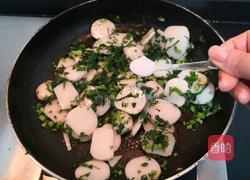 萝卜缨子炒年糕的做法图解15