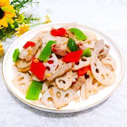 莲藕小炒的做法[图]