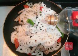 莲藕小炒的做法图解19