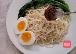 鲍鱼干贝酱拌面的做法图解10