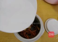 羊肚菌虫草花炖鸡汤的做法图解4
