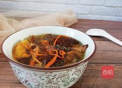 羊肚菌虫草花炖鸡汤的做法图解7