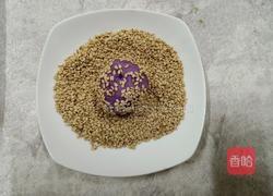 芝麻紫薯球的做法图解11