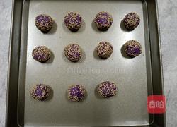 芝麻紫薯球的做法图解12