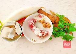 白萝卜豆腐羊肉汤的做法图解2