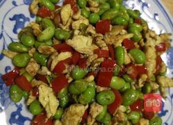 毛豆炒蛋的做法图解6