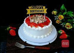 奶油草莓蛋糕的做法图解22