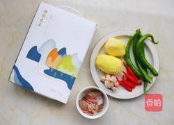 土豆肉末盖饭的做法图解1