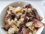 腊味牛肉焖饭(三人份）的做法[图]
