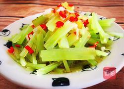 凉拌莴苣的做法图解8