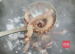 章鱼炒茼蒿的做法图解2
