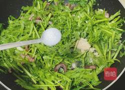 章鱼炒茼蒿的做法图解7