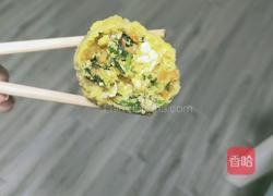 玉米面菠菜团子的做法图解4
