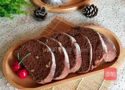 巧克力核桃面包的做法图解32