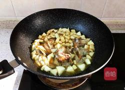 杏鲍菇排骨焖饭的做法图解5