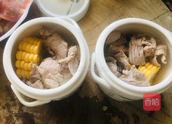 玉米山药瘦肉蒸盅的做法图解8