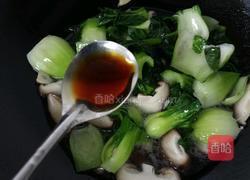 青菜炒香菇的做法图解6