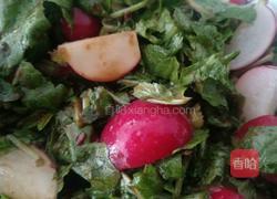 黄豆酱拌樱桃水萝卜的做法图解4